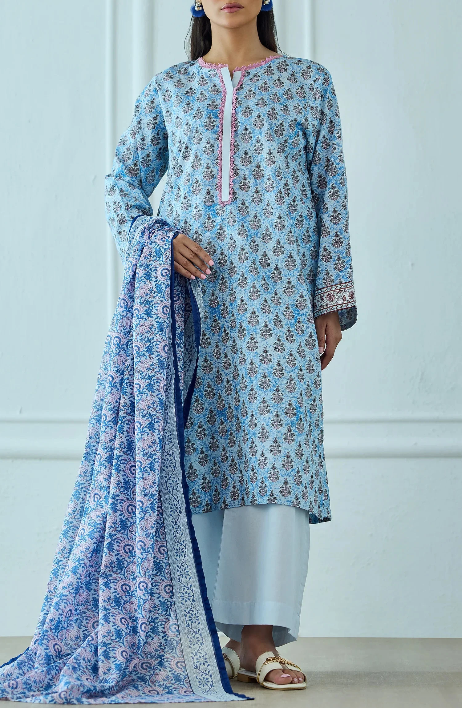 Orient OTL-25-514/U SKY BLUE Winter Dresses 2025