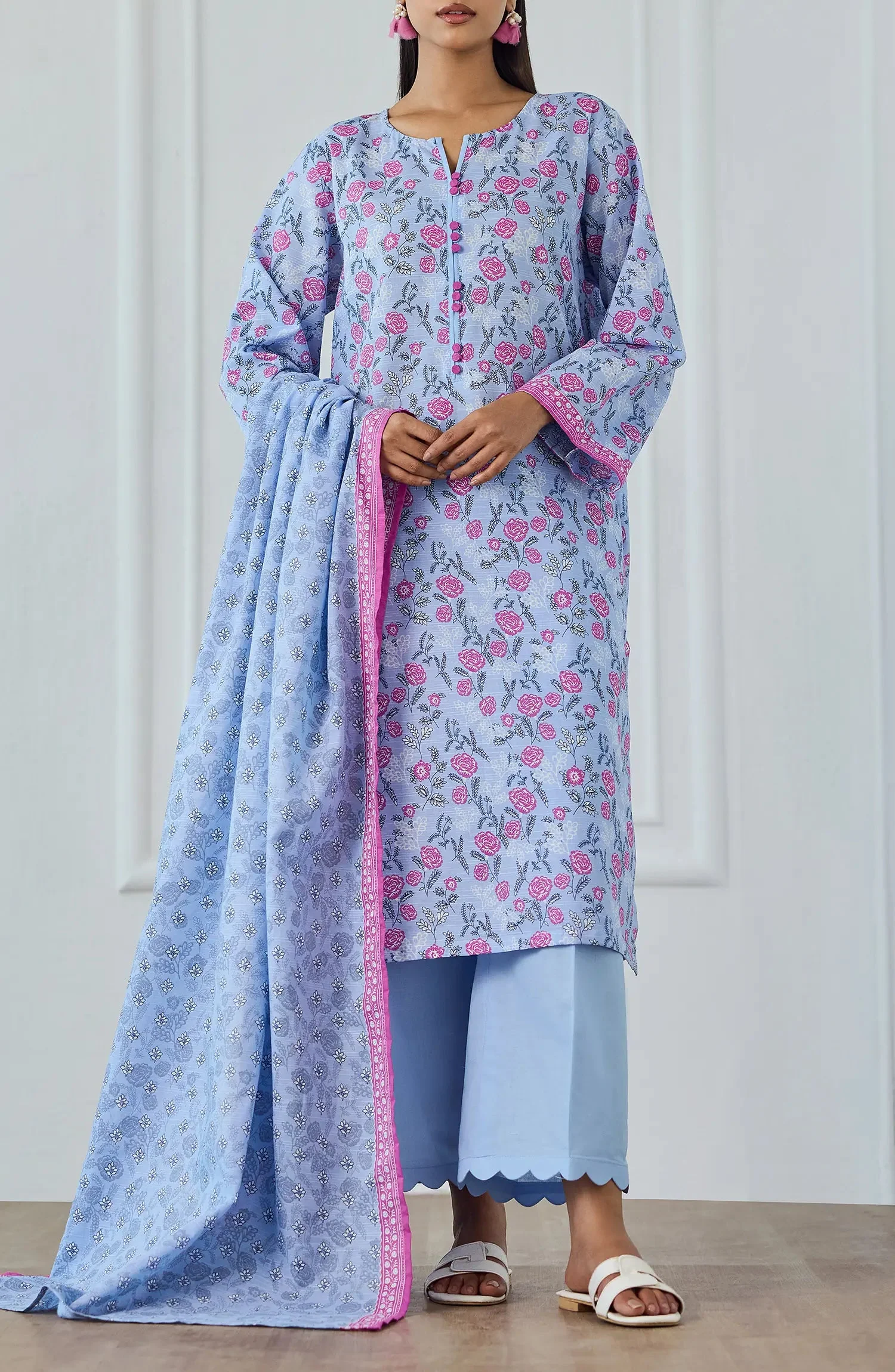 Orient OTL-25-552/U SKY BLUE Winter Dresses 2025