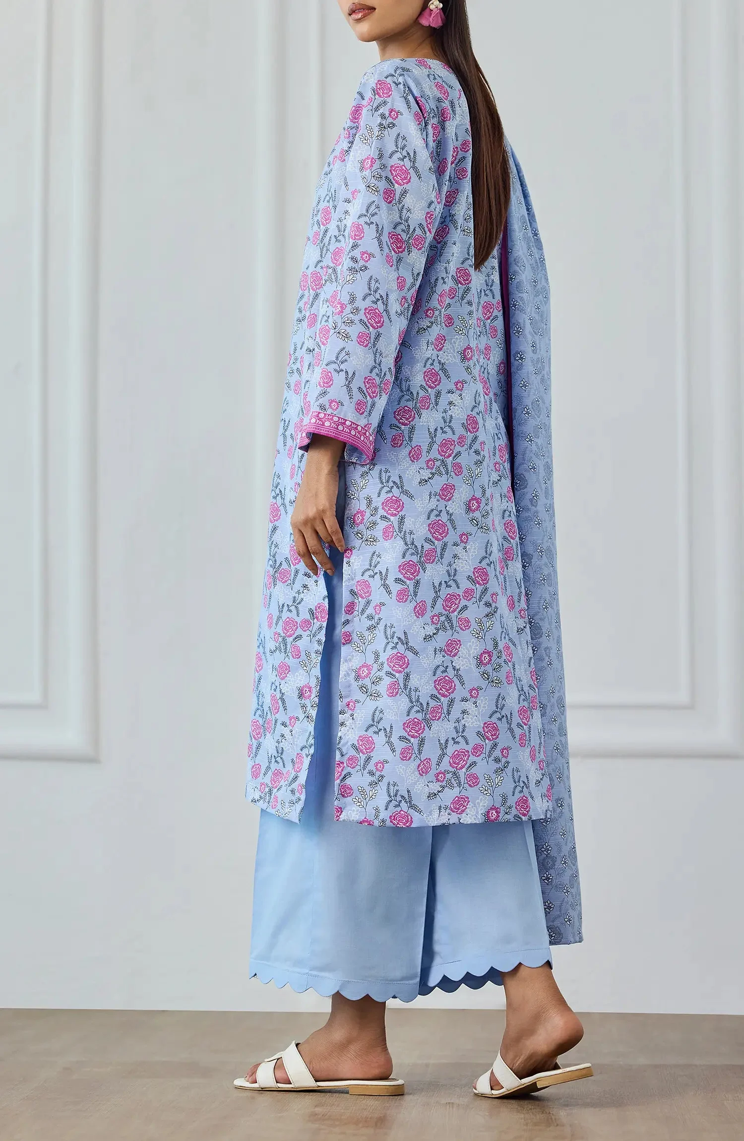 Orient OTL-25-552/U SKY BLUE Winter Dresses 2025 - Image 2