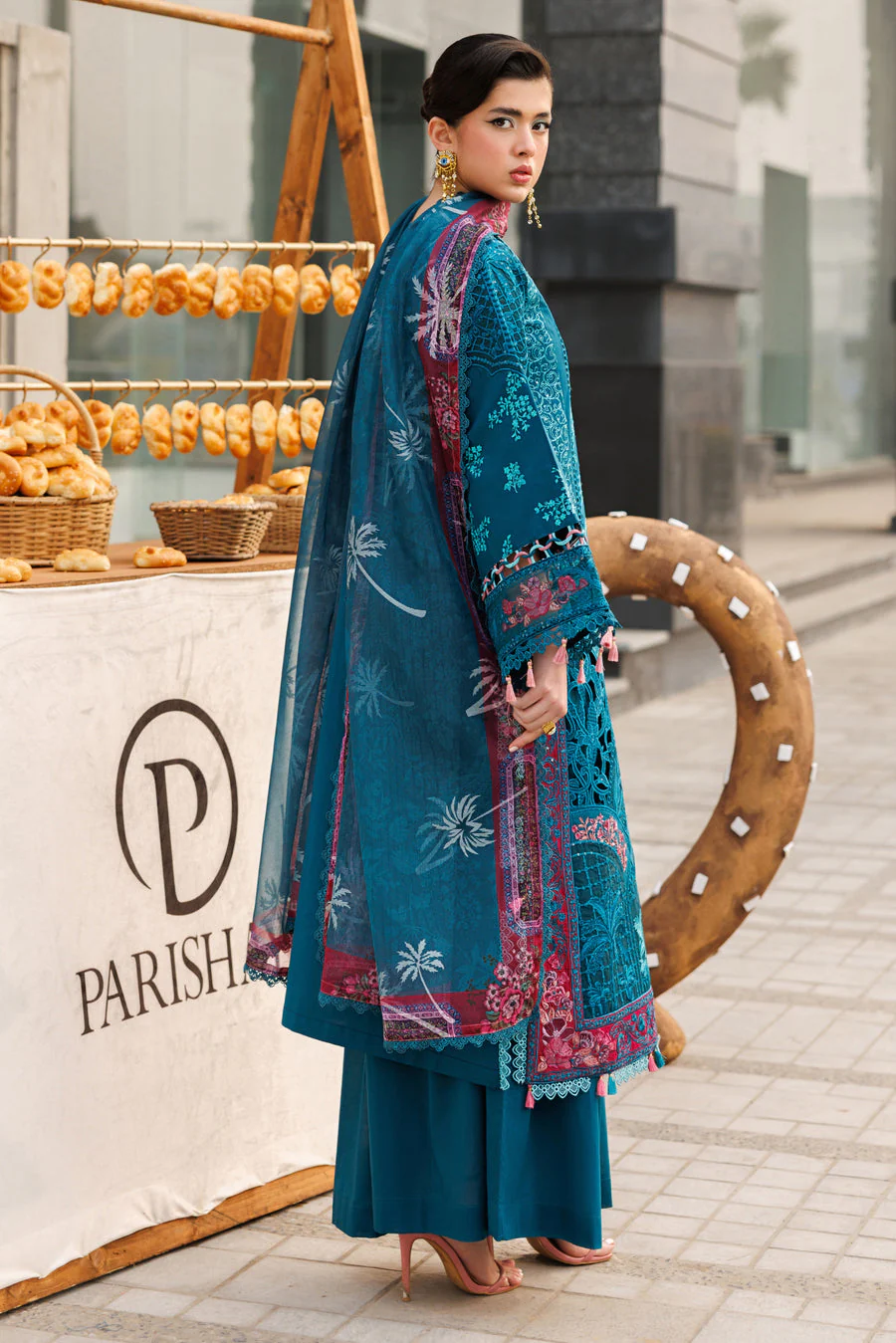 Parishay MN-04 Monaco Luxury Lawn 2026 - Image 2