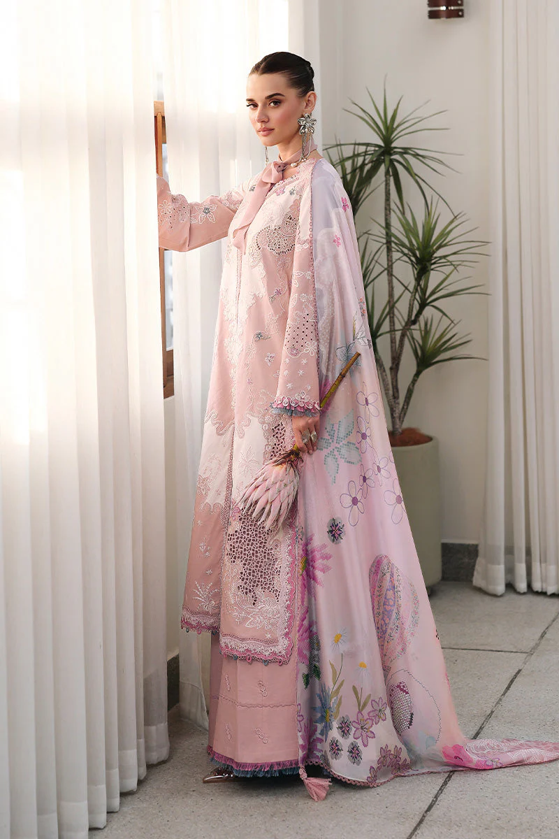 Qalamkar CM-06 Noura Chikankari Eid Edit 2026 - Image 2