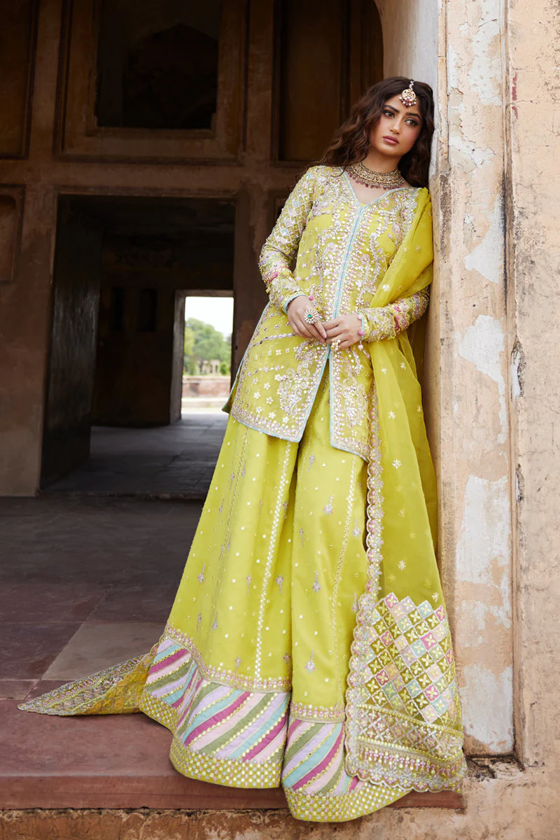 Qalamkar Dania SH-05 Shadmani Luxury Formals 2025 - Image 2