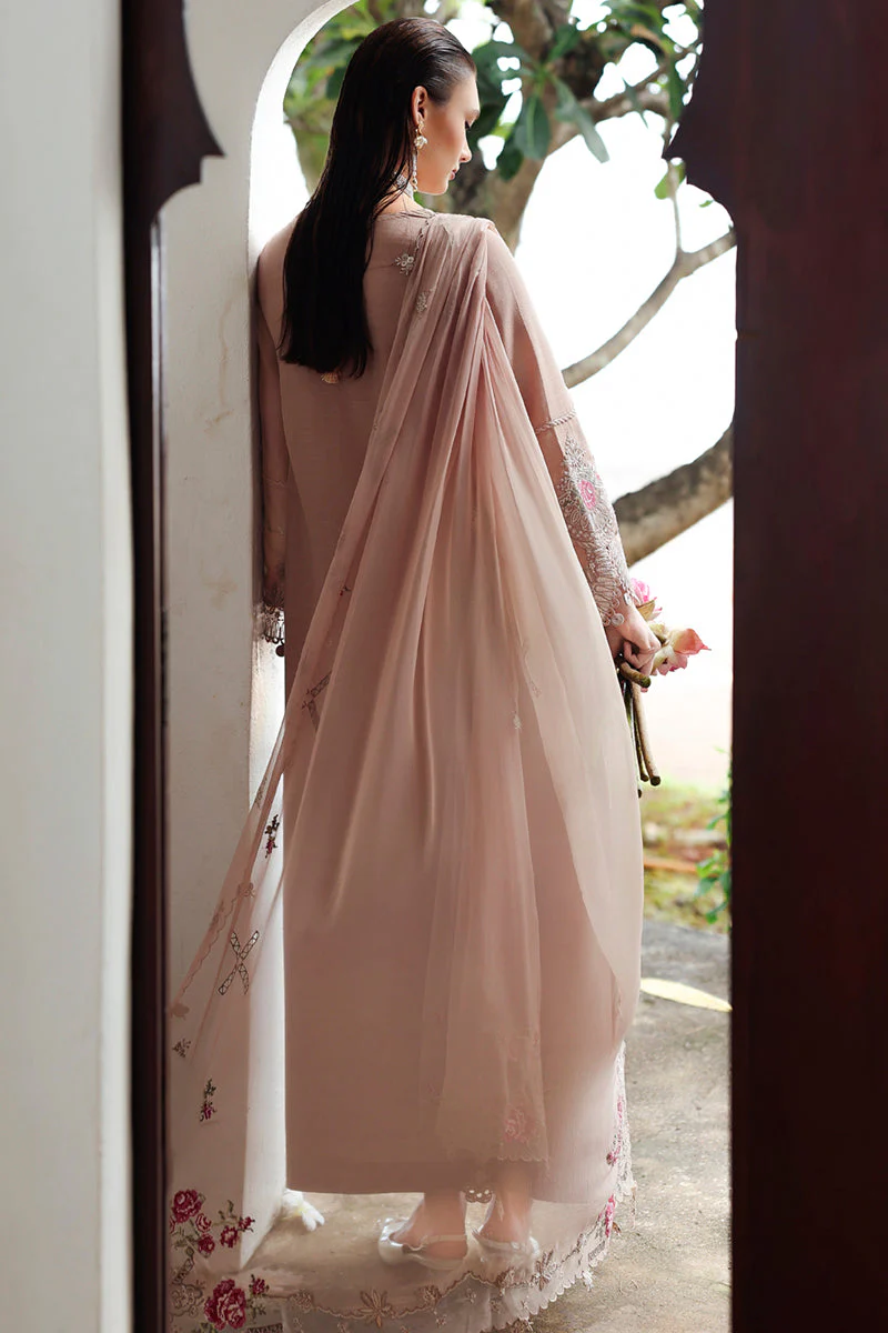 Qalamkar KL-14 Dusk Qline Linen 2025 - Image 2