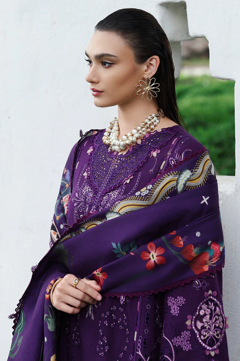 Qalamkar KL-15 Iris Qline Linen 2025 - Image 2