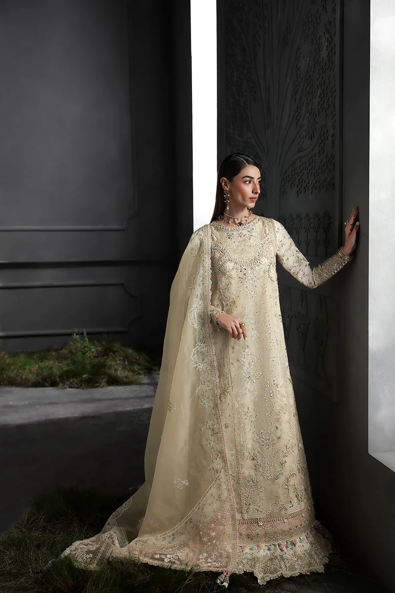 Qalamkar MF-04 Ivory Grace Elirah Formals 2025