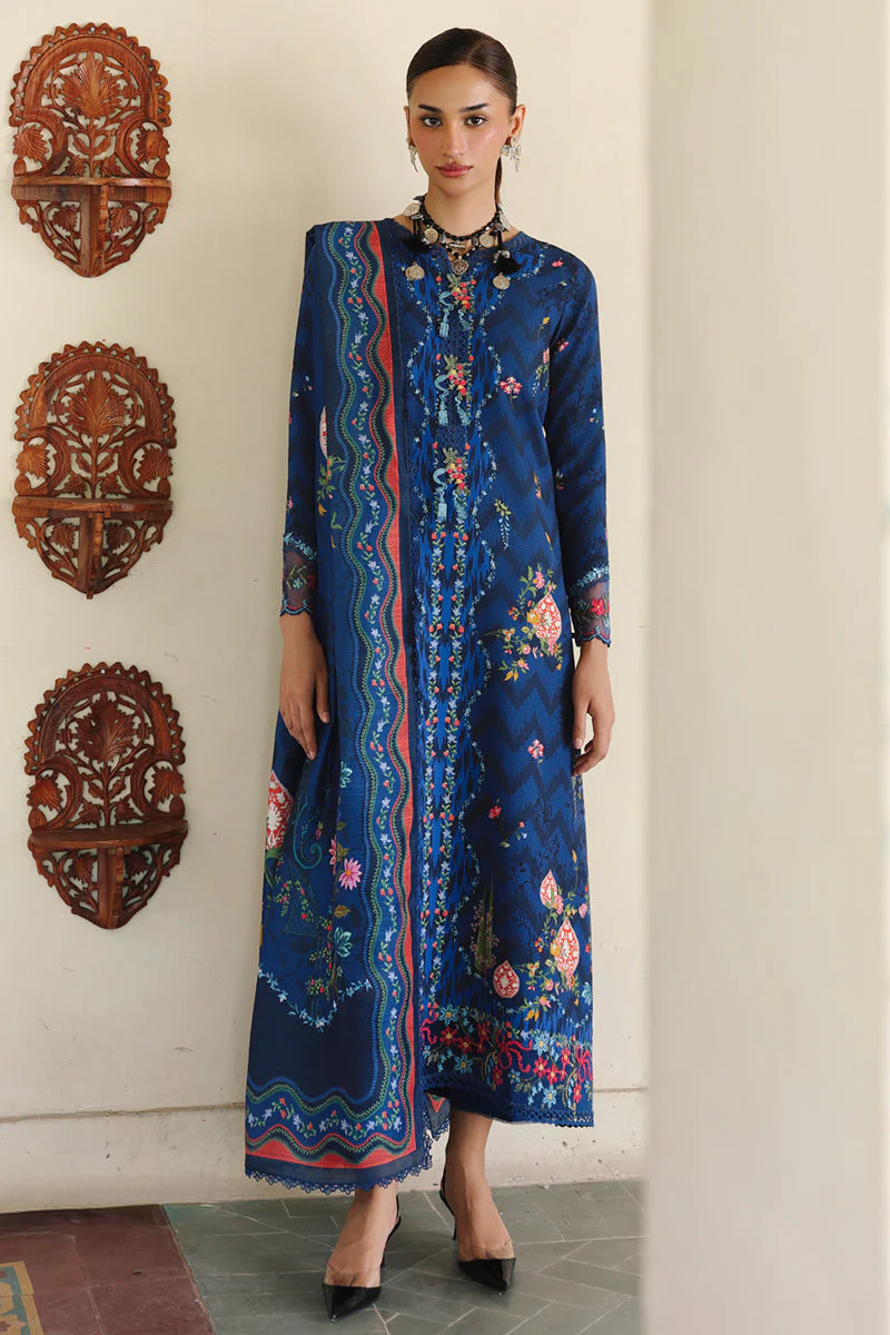 Qalamkar QW-02 (B) Silas QPrints Winter Collection 2025