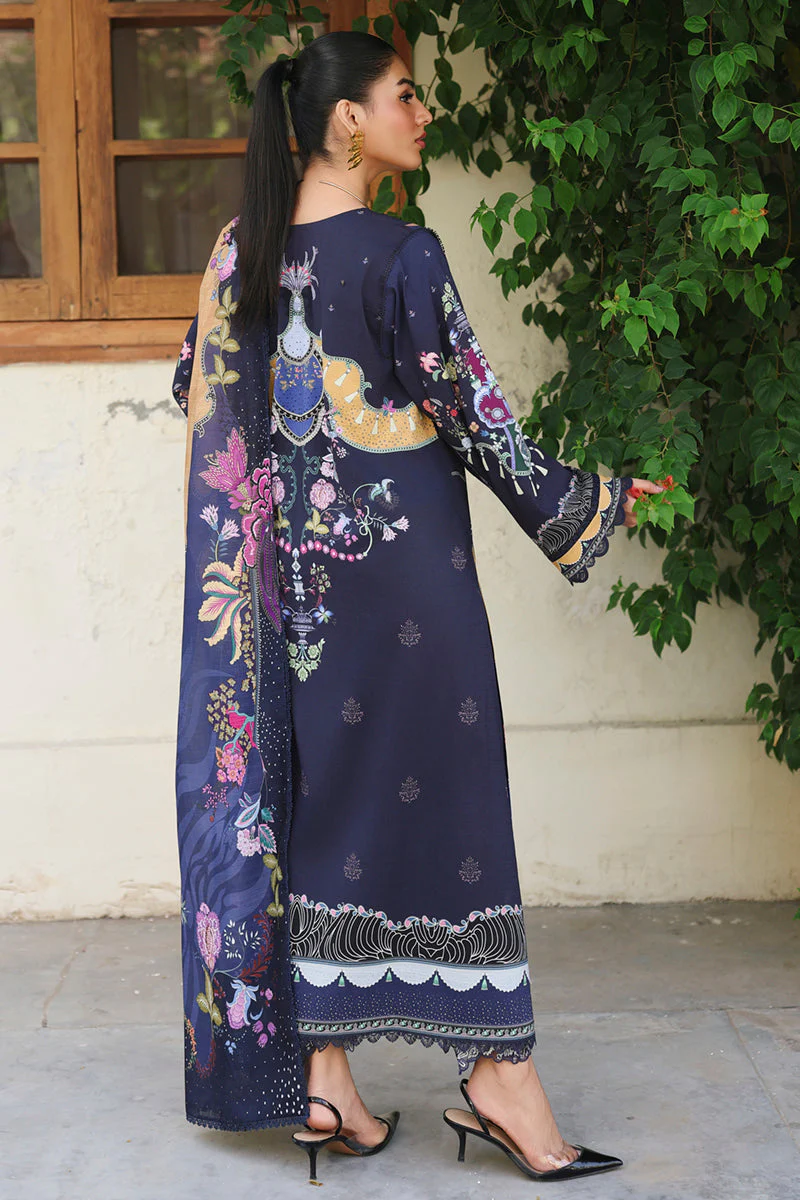 Qalamkar QW-04 (A) Allan QPrints Winter Collection 2025 - Image 2