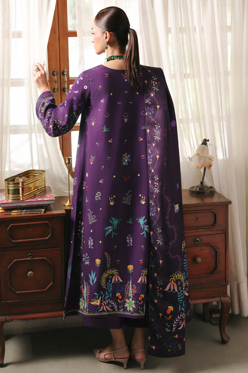 Qalamkar QW-05 (A) Elian QPrints Winter Collection 2025 - Image 2