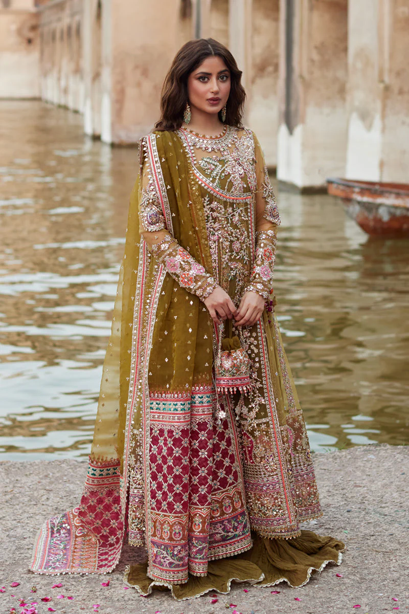 Qalamkar Rameesha SH-01 Shadmani Luxury Formals 2025