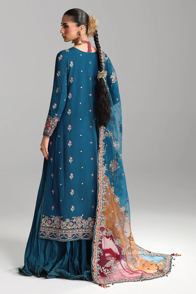 Qalamkar RH-02 Neelam Shadmaani Wedding Formals 2025 - Image 2