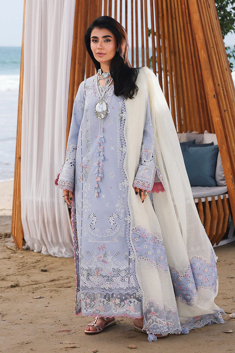Qalamkar SA-08 Zayna Sahil Luxury Lawn 2026