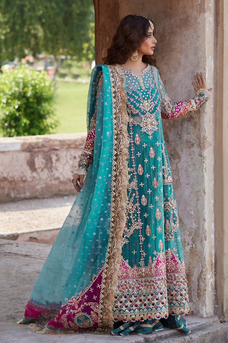 Qalamkar Sama SH-03 Shadmani Luxury Formals 2025 - Image 2