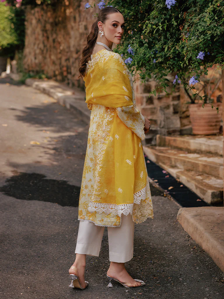 Raj Bari Design # 01 Floral Symphony Lawn 2025 - Image 2