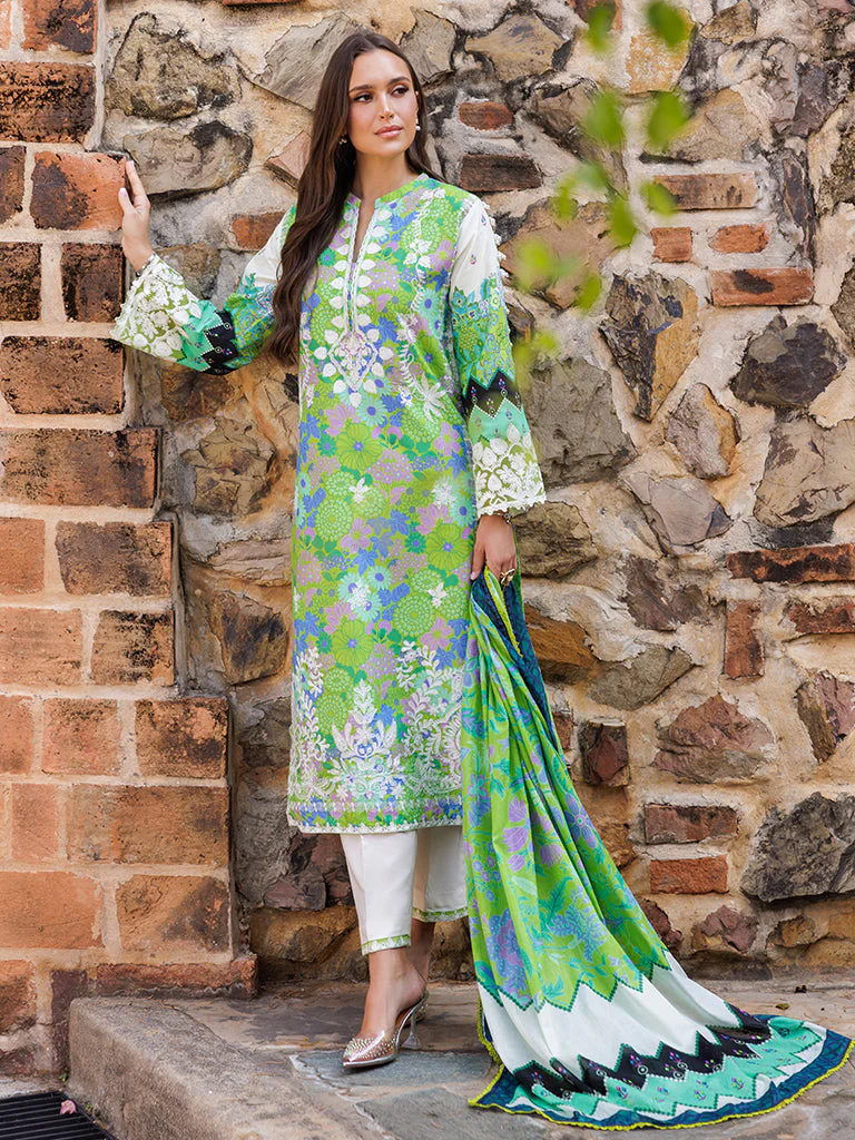 Raj Bari Design # 04 Floral Symphony Lawn 2025