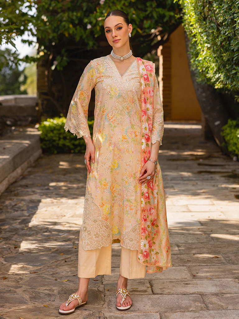 Raj Bari Design # 05 Floral Symphony Lawn 2025
