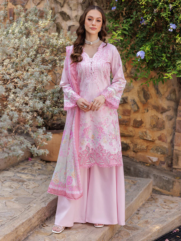 Raj Bari Design # 07 Floral Symphony Lawn 2025