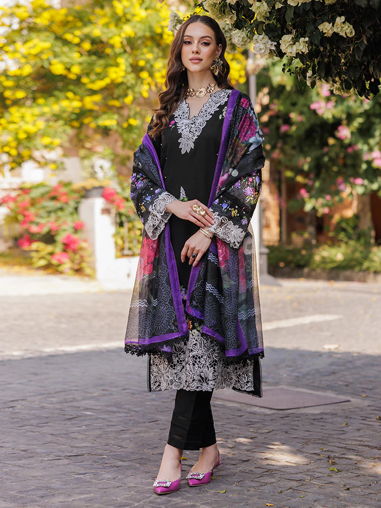 Raj Bari Design # 08 Floral Symphony Lawn 2025