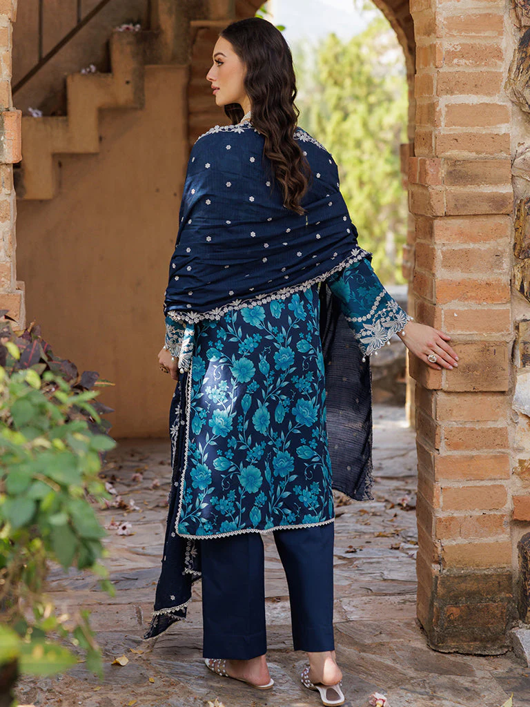 Raj Bari Design # 12 Floral Symphony Lawn 2025 - Image 2