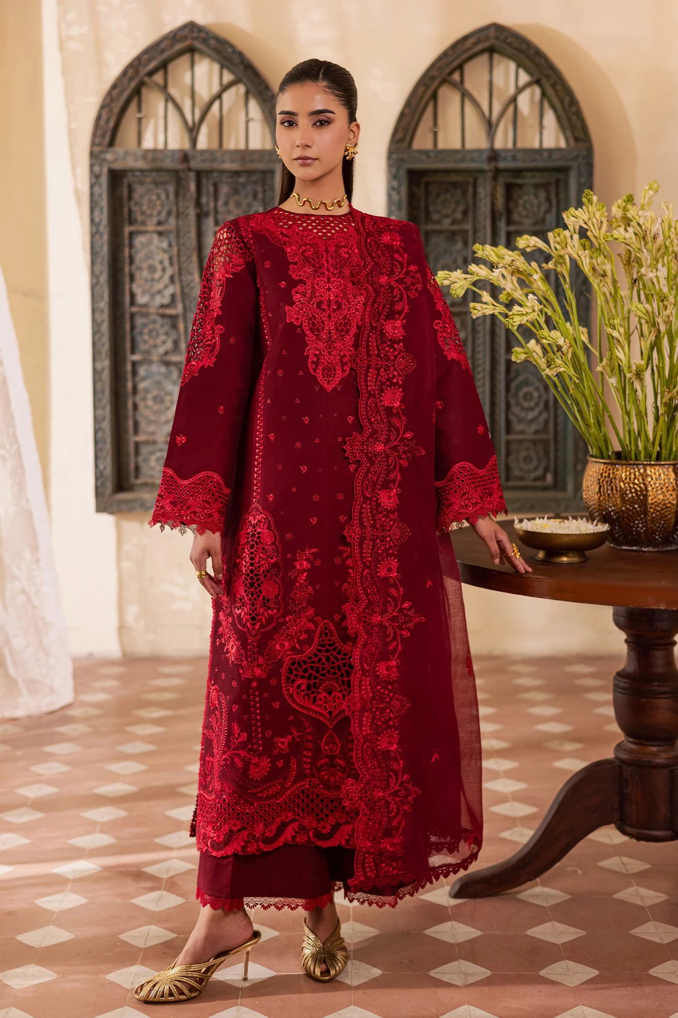 Raj Bari Nyra Selene Premium Festive Lawn 2026 - Image 2