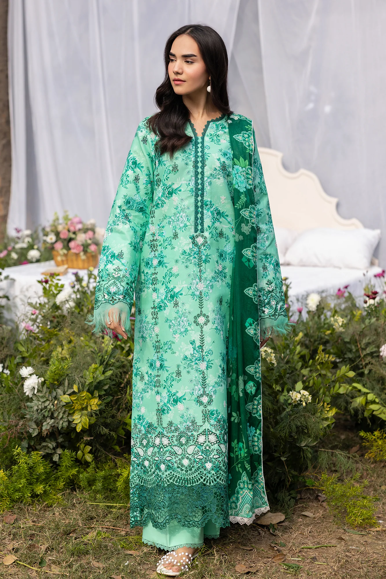 Raj Bari Printkari Design # 11 Summer Printkari Exclusive 2026 - Image 2