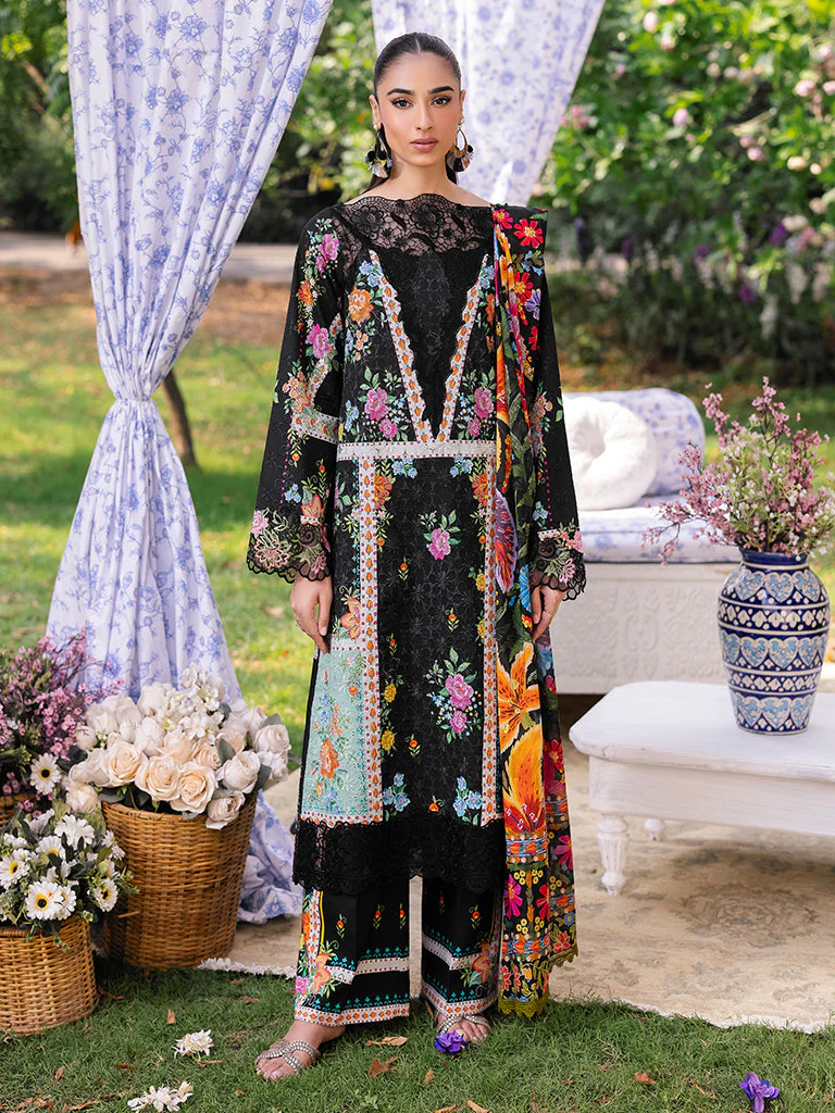 Raj Bari Schiffli Design # 03 Schiffli Printkari Exclusive 2025