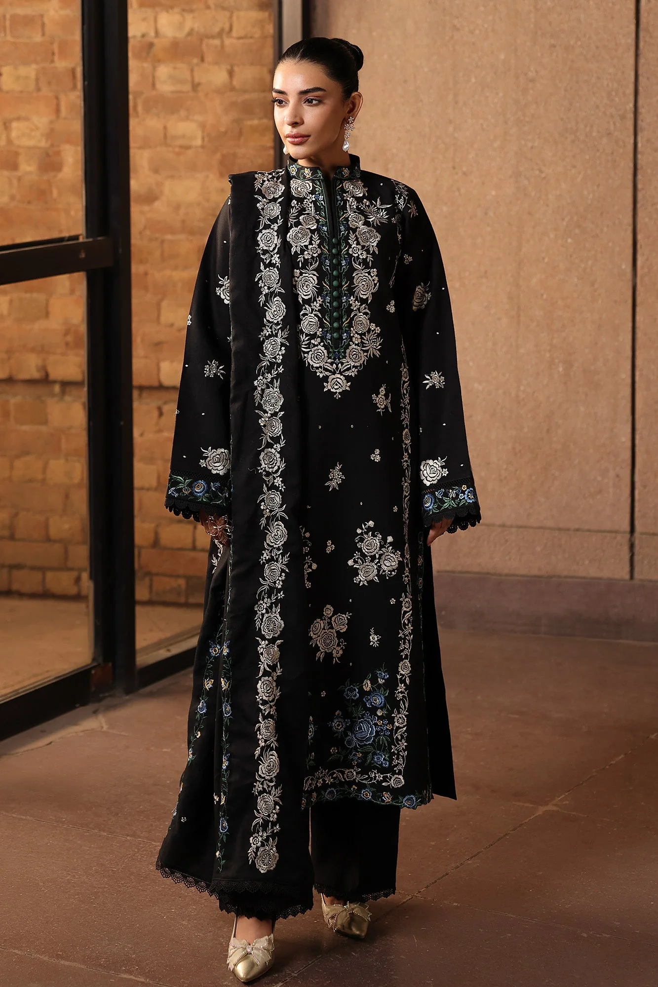 Raj Bari Shawl Design # 01 Winter Shawl Exclusive 2025