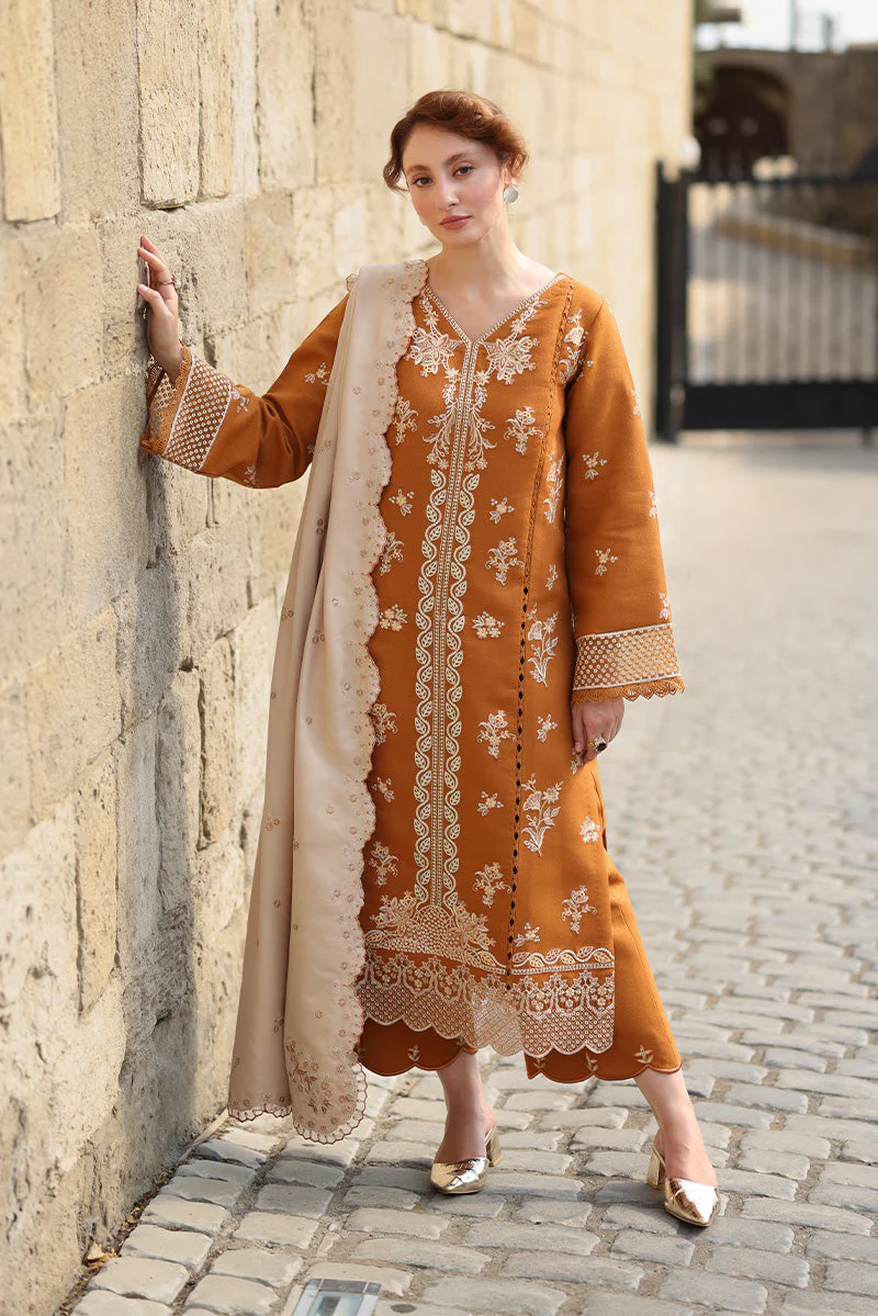Rang Rasiya Cappuccino Carnation Luxury Shawl Edit 2025