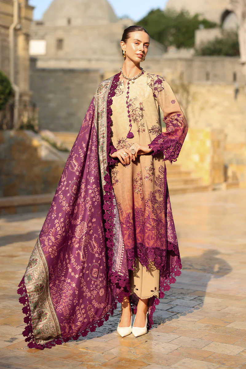 Rang Rasiya Chai Carnation Luxury Shawl Edit 2025