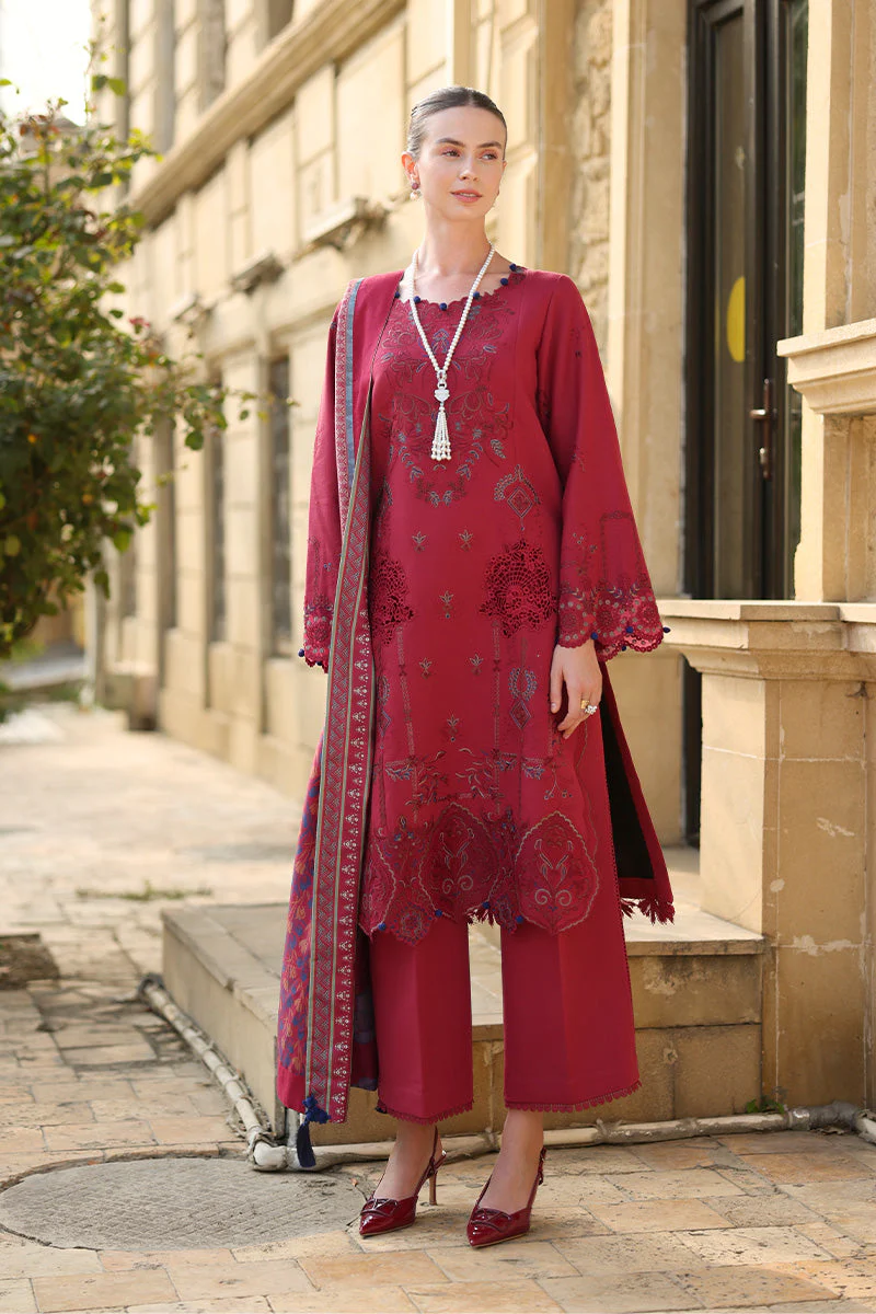 Rang Rasiya Mocha Carnation Luxury Shawl Edit 2025 - Image 2