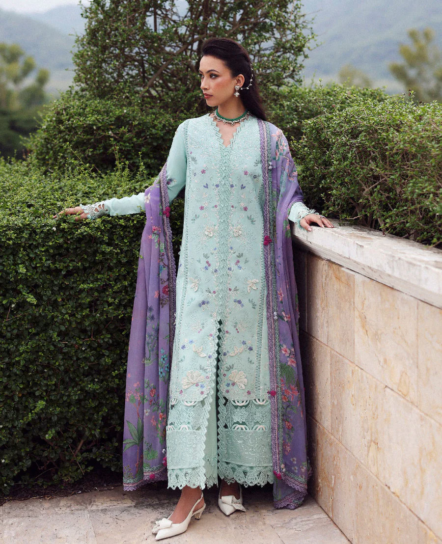 Republic Womenswear Nerya Lilas Summer Lawn Collection 2026