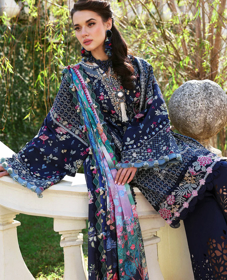Republic WomenswWear D5-B - Nyra Kalani Eid Luxury Lawn 2025 - Image 2