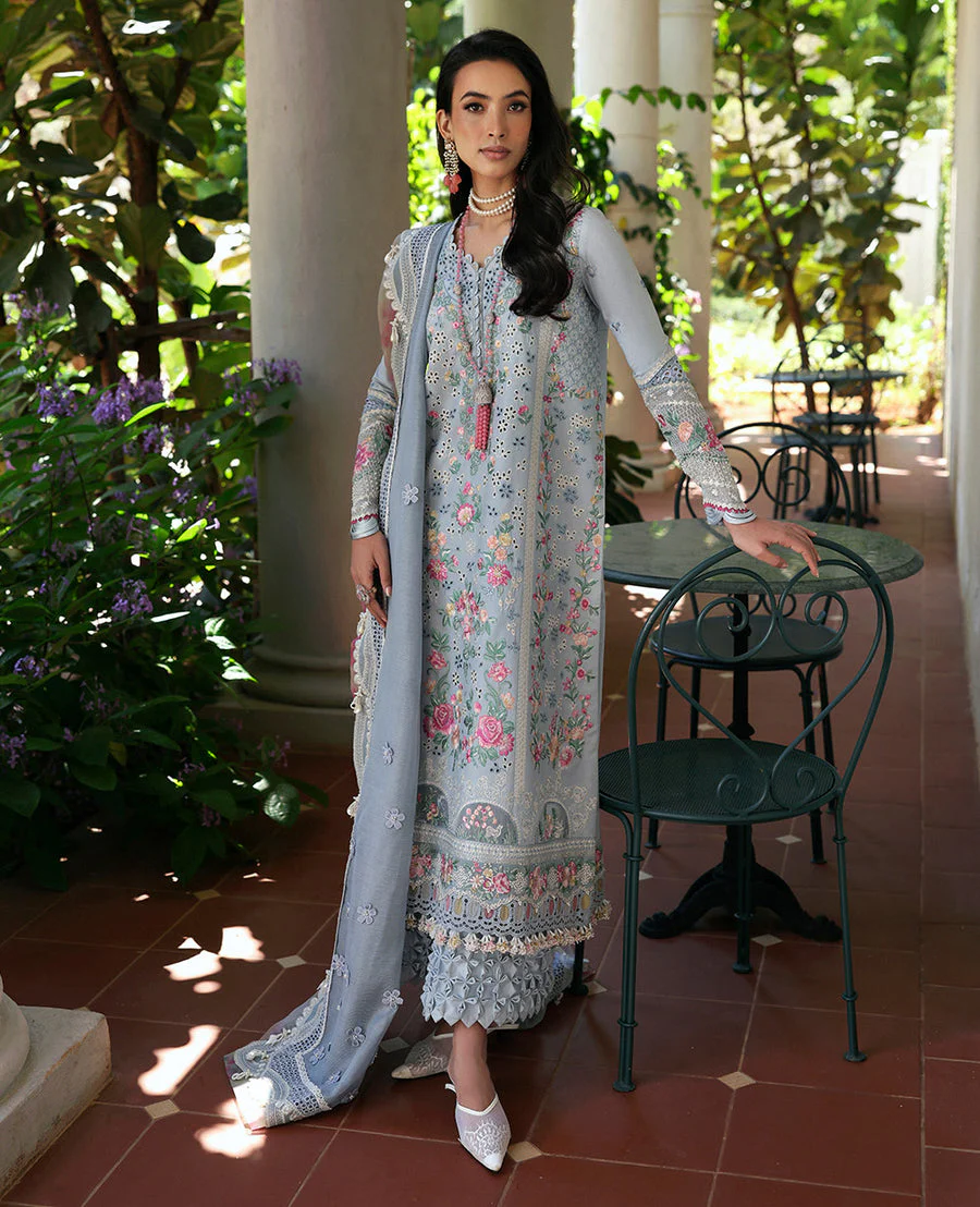 Republic WomenswWear D7-B - Hoor Kalani Eid Luxury Lawn 2025