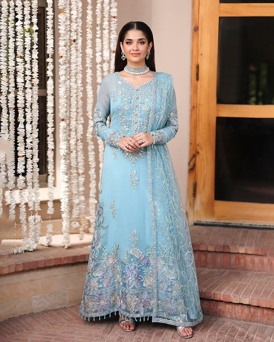 Roheenaz Arooj Aangan Chiffon Collection 2025