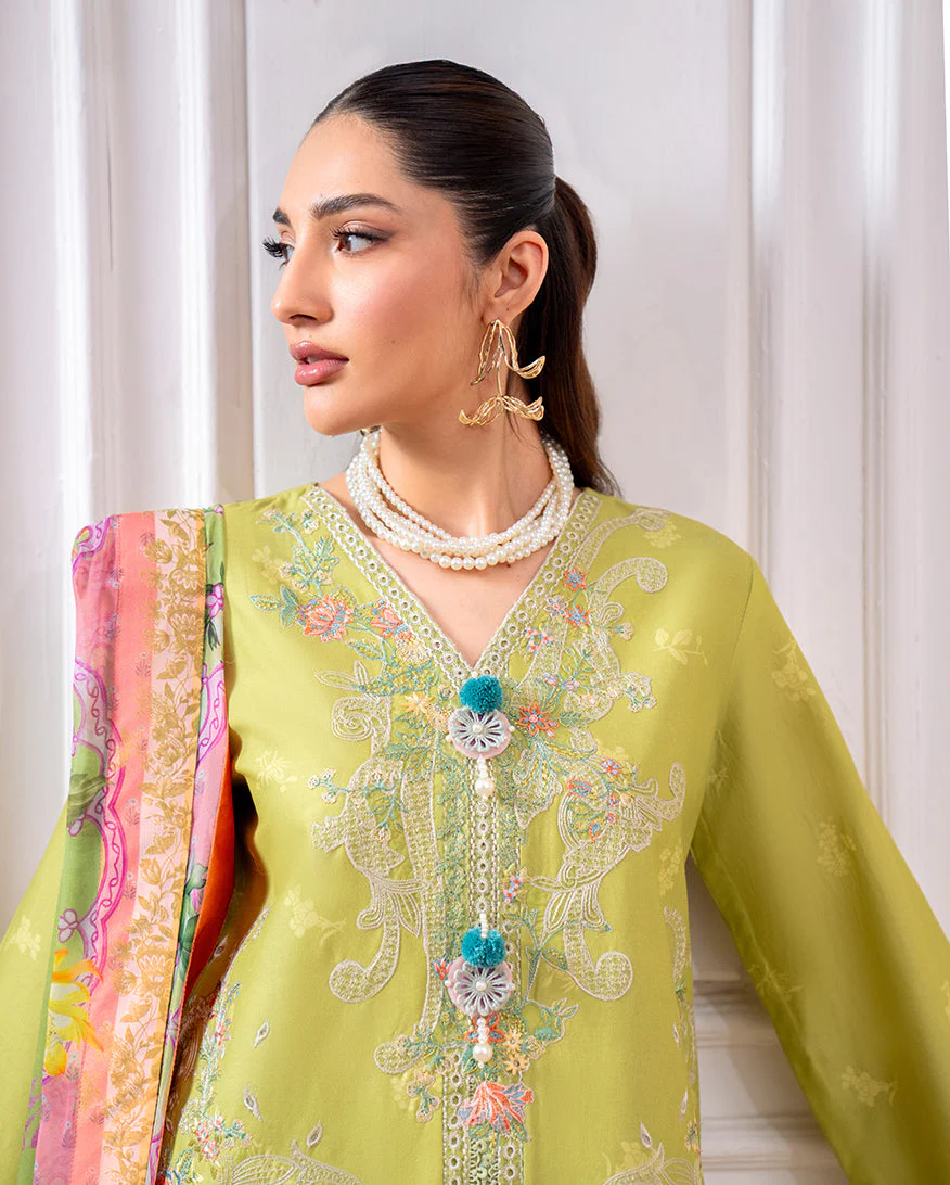 Roheenaz Arven Aezel Embroidered Cambric 2025 - Image 2