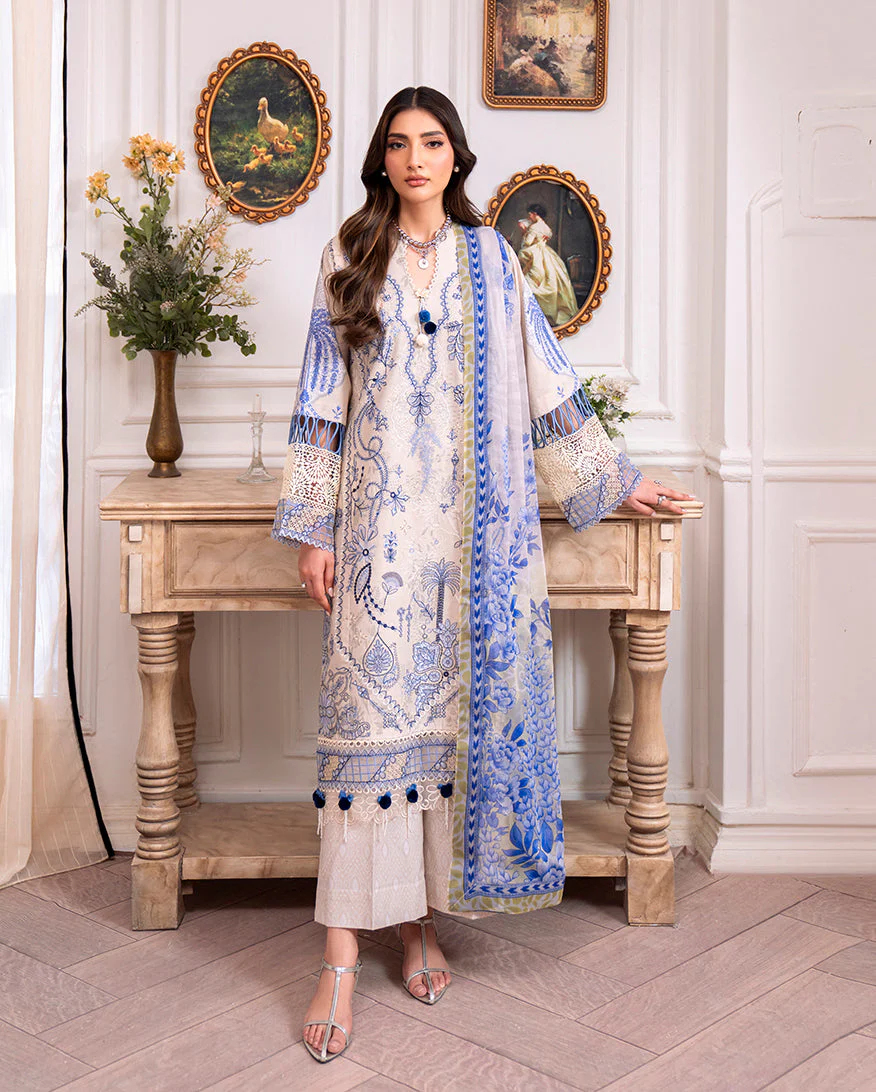 Roheenaz Eleen Aezel Embroidered Cambric 2025