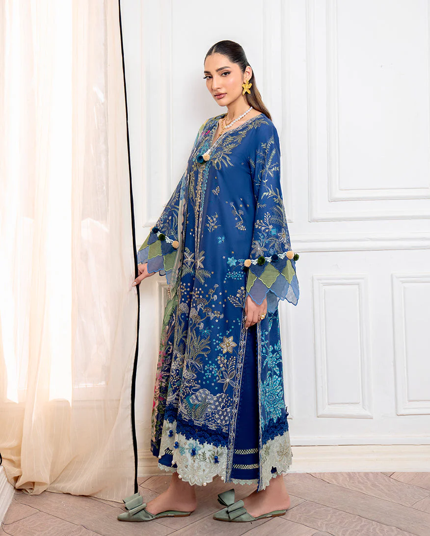 Roheenaz Insha Aezel Embroidered Cambric 2025 - Image 2