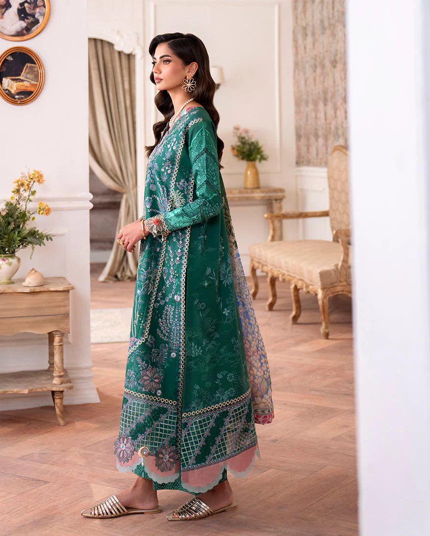 Roheenaz Maham Aezel Embroidered Cambric 2025 - Image 2