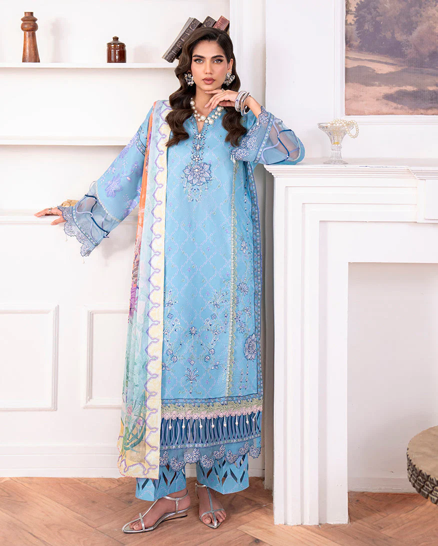 Roheenaz Miren Aezel Embroidered Cambric 2025