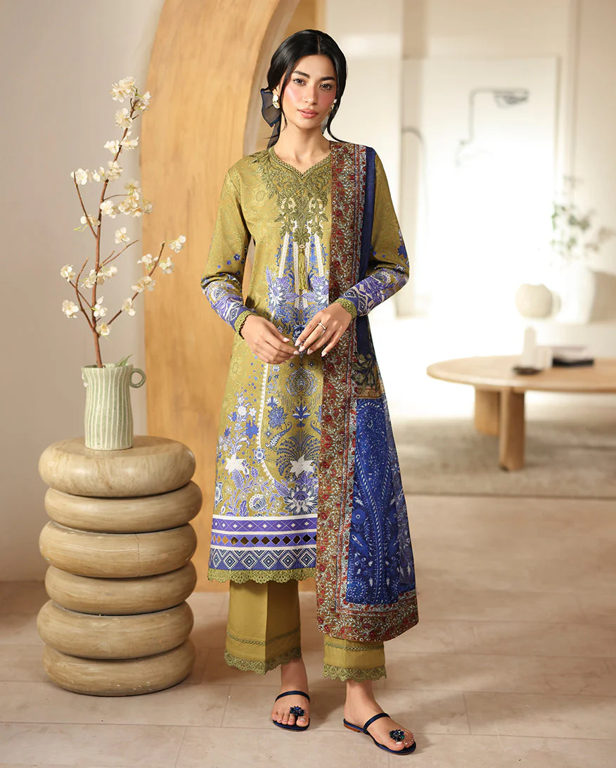 Roheenaz Mirha Pareesa Printed Cambric 2025