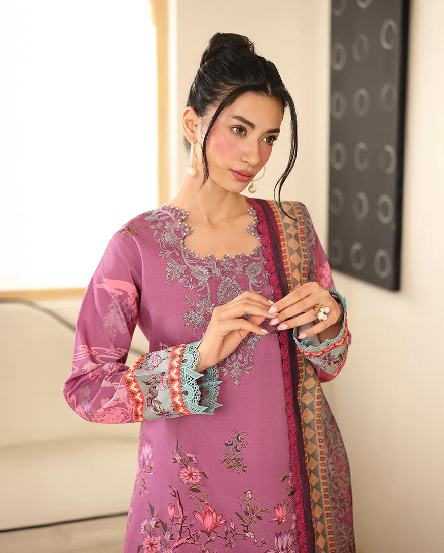 Roheenaz Nabeeha Pareesa Printed Cambric 2025 - Image 2
