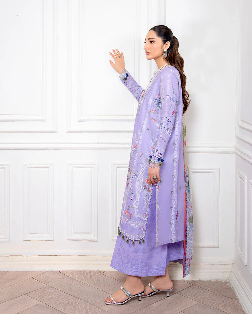 Roheenaz Nivra Aezel Embroidered Cambric 2025 - Image 2