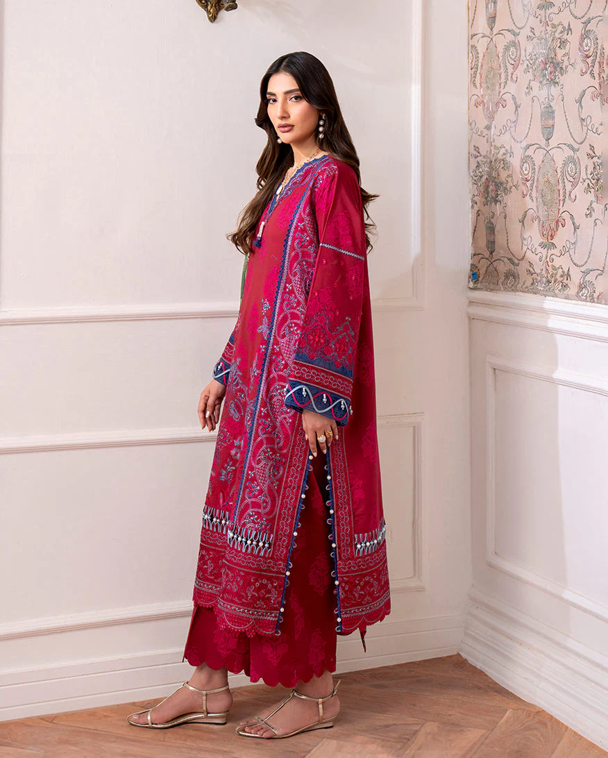 Roheenaz Oriva Aezel Embroidered Cambric 2025 - Image 2