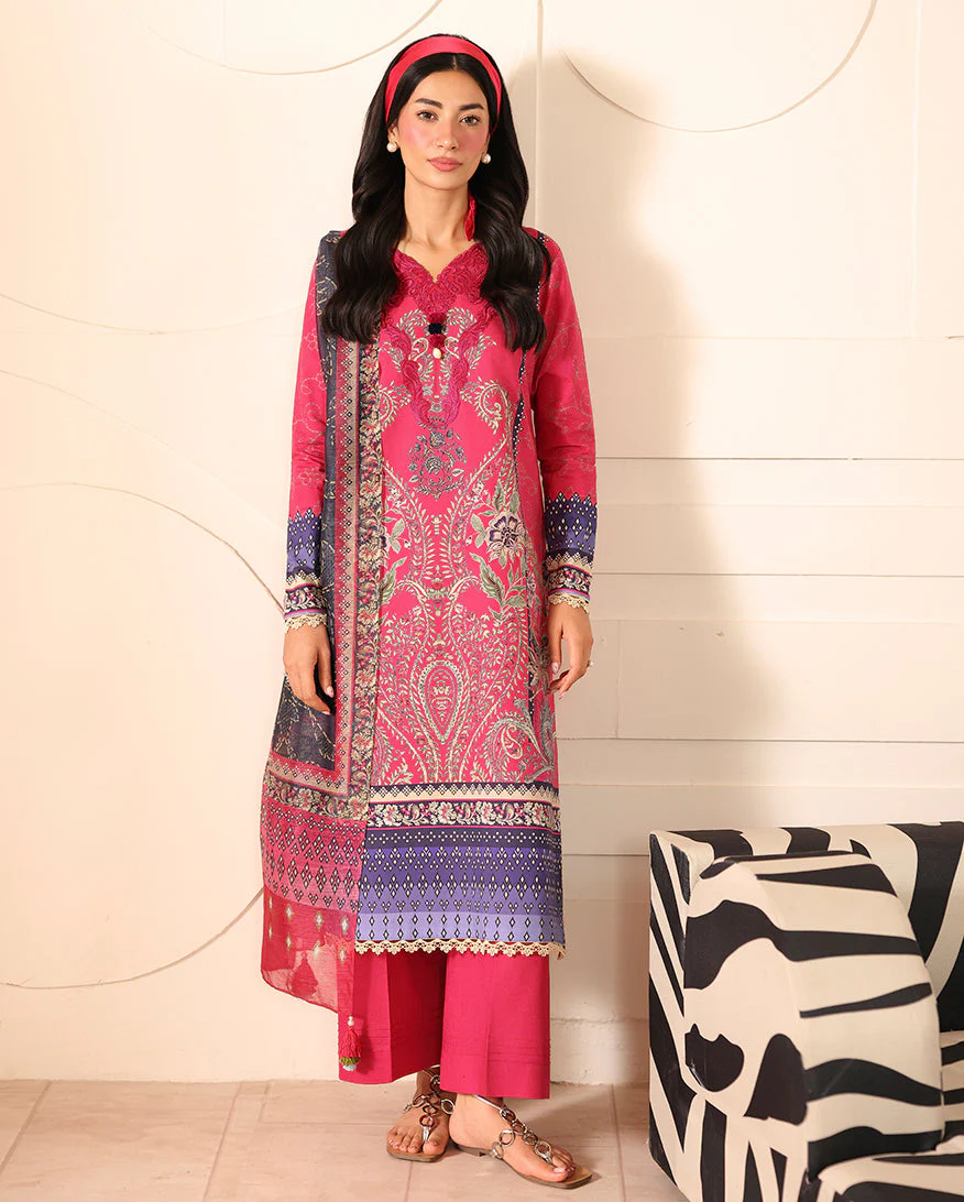 Roheenaz Rameen Pareesa Printed Cambric 2025