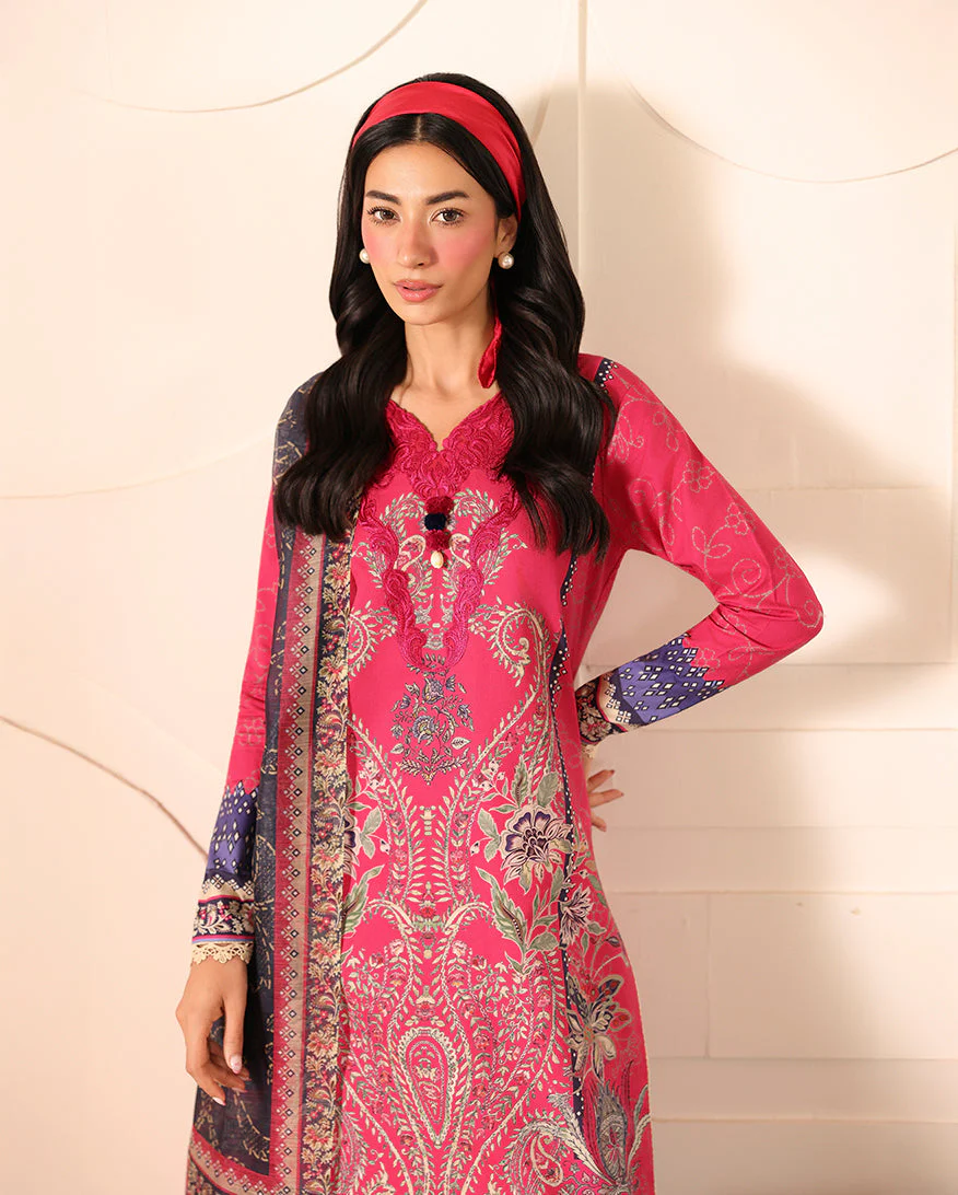 Roheenaz Rameen Pareesa Printed Cambric 2025 - Image 2