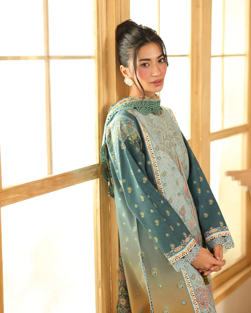 Roheenaz Shafia Pareesa Printed Cambric 2025 - Image 2