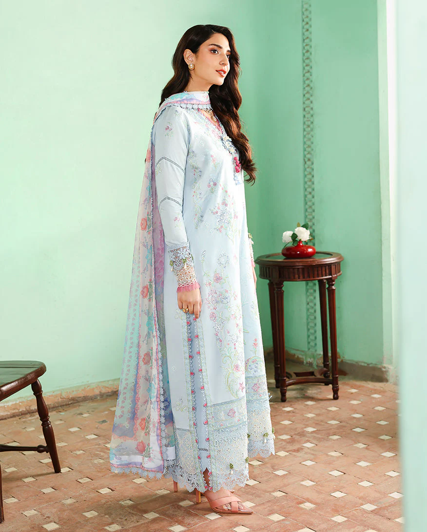Roheenaz Solenne Summer Reveire Luxury Lawn 2026 - Image 2