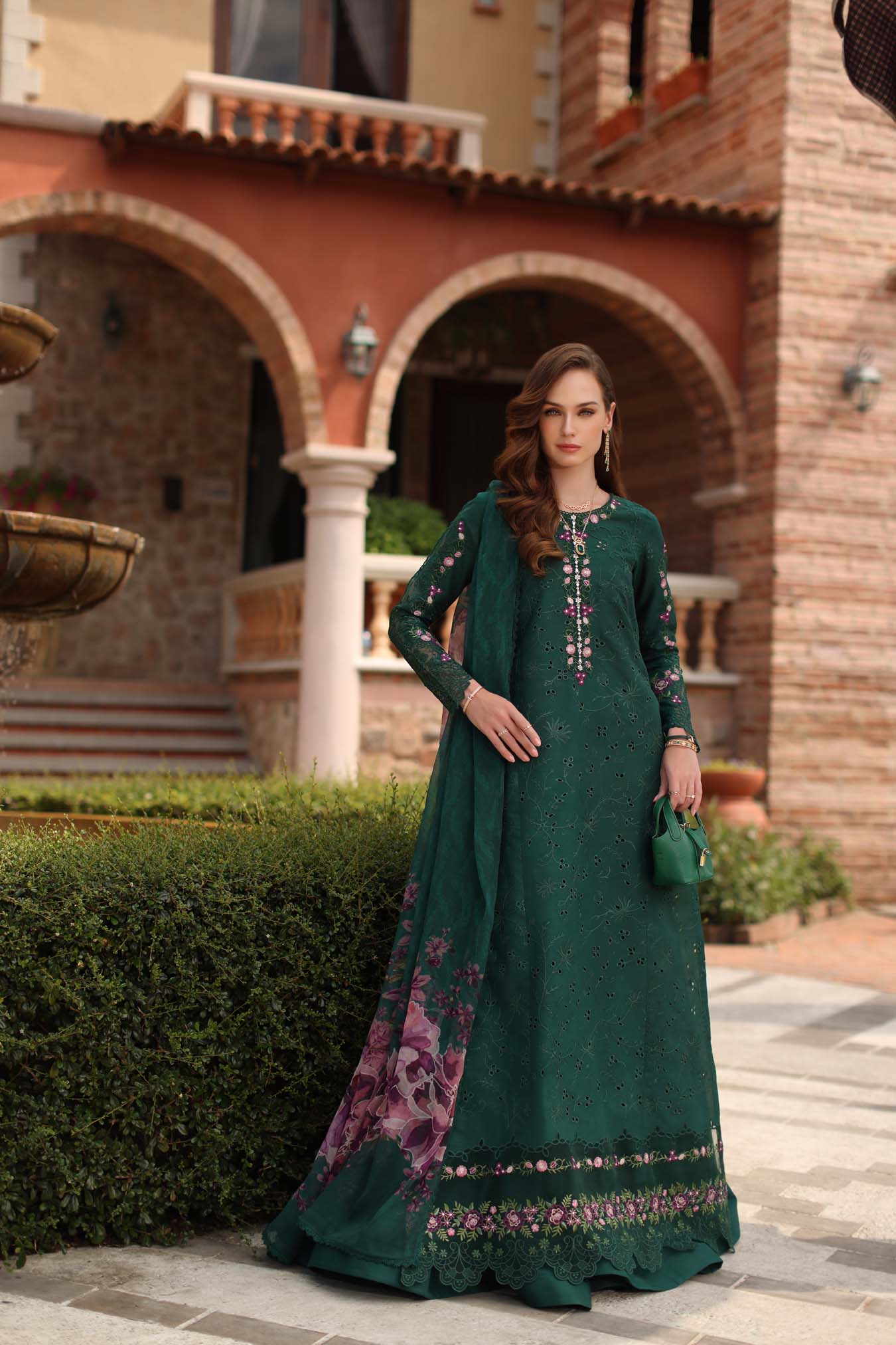 Saadia Asad D1 - A - Sorina Noor Luxury Eid Schiffli Laserkari 2026