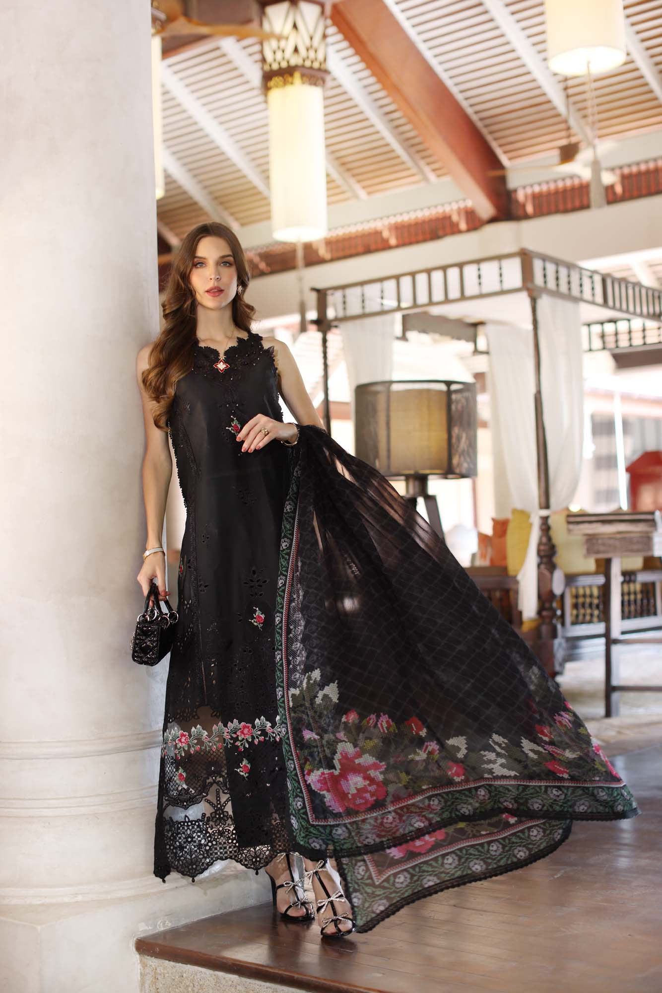 Saadia Asad D4-A Noor Eid Luxury Laserkaari 2025