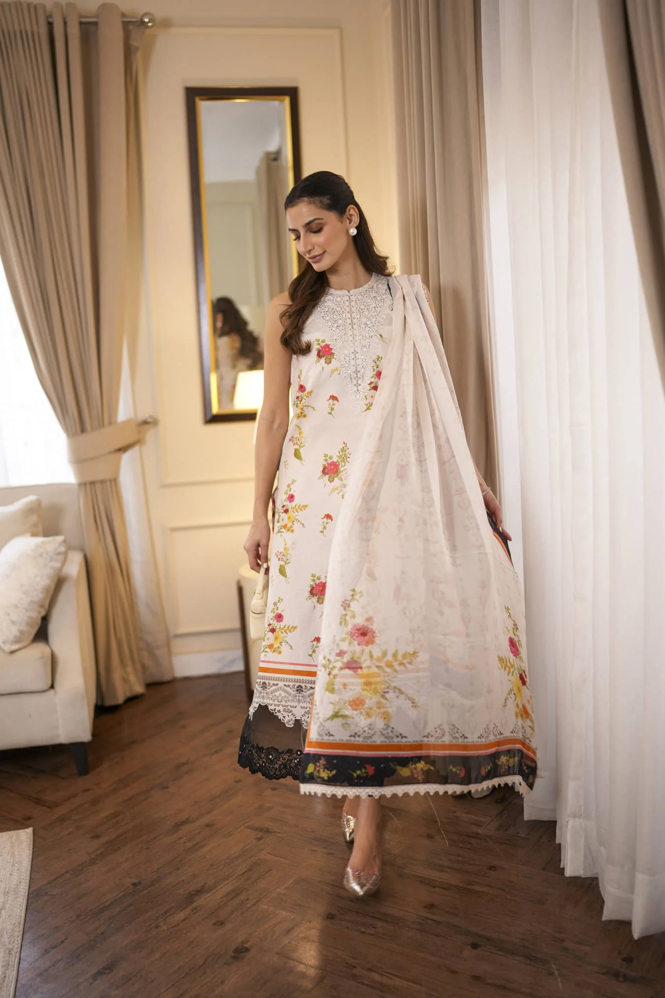 Saadia Asad D4-B Noor Eid Luxe Printedkari 2025