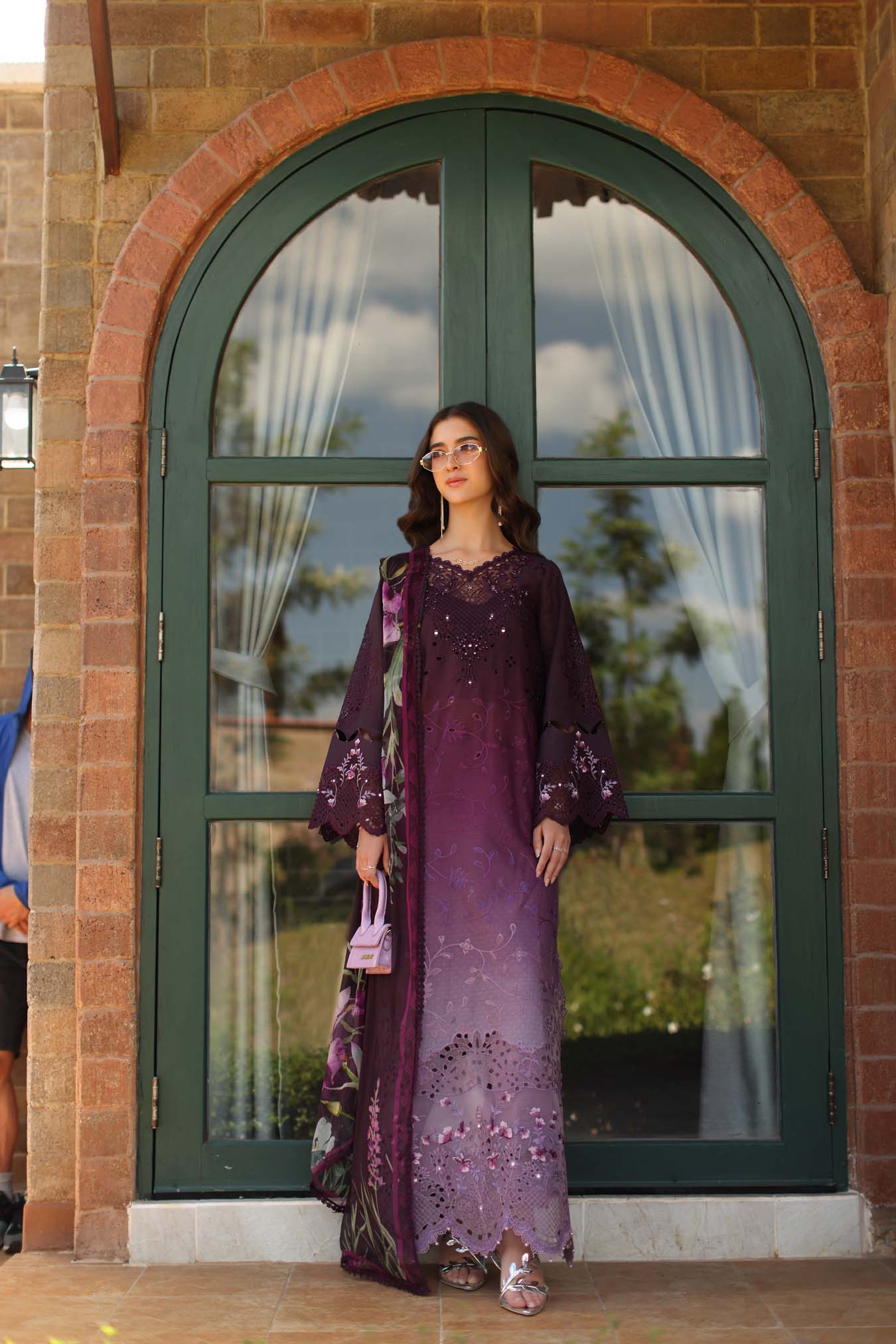Saadia Asad D4 - B - Seraphine Noor Luxury Eid Schiffli Laserkari 2026 - Image 2